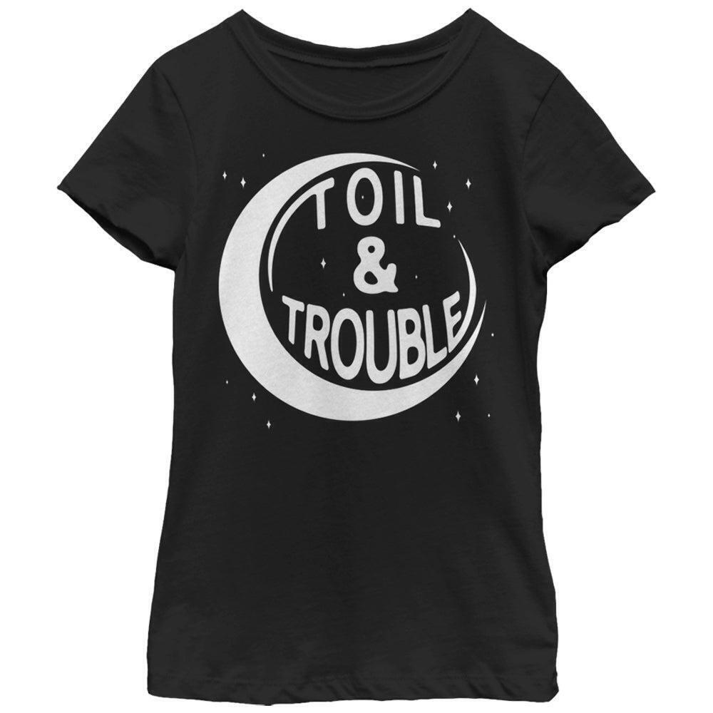 Girls Lost Gods Halloween Toil And Trouble Tshirt